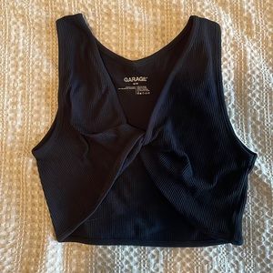 Garage Muscle Tank with Twist - M